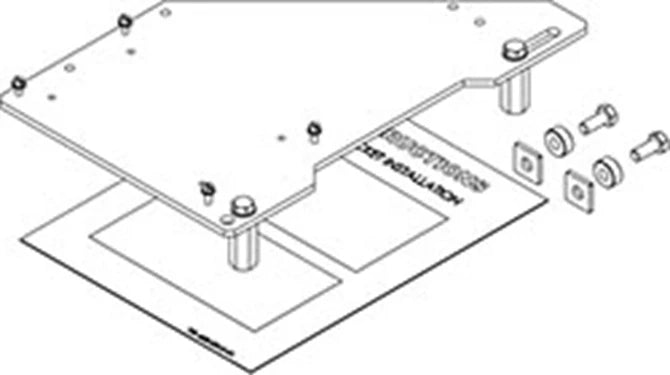 Ag Leader 200-0670-01 Bracket - GCU Seat Bracket