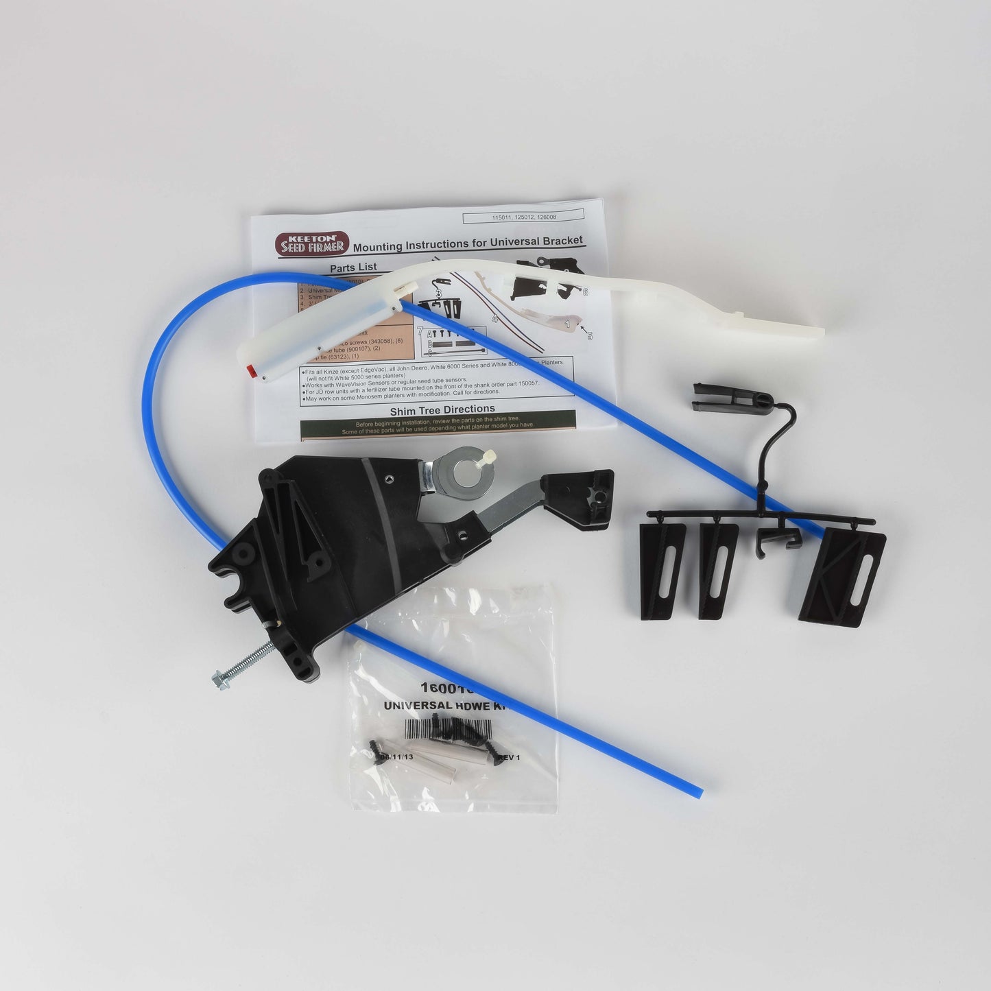 Precision Planting 126008 Keeton Short Low ProfileTail, Universal Bracket