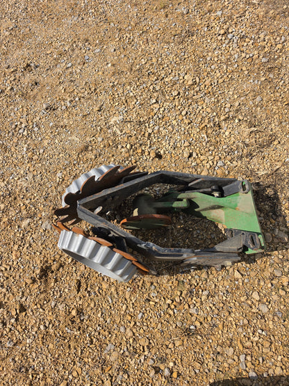 Used Yetter 2967-042 Row Cleaner with John Deere Coulter