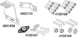 Ag Leader 4100160-05  Anti-Rotation Parts Kit - Case Magnum 71X0/72X0/89X0 MODELS