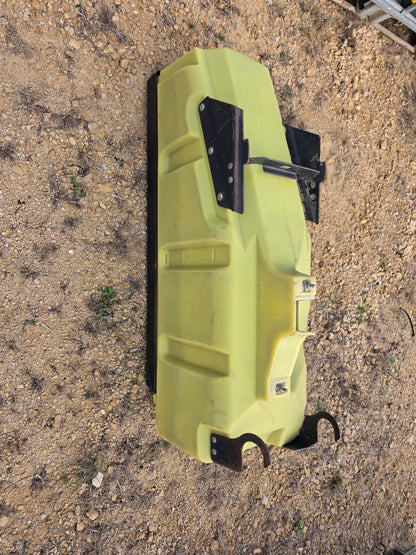 8 John Deere 3 bushel vacuum seed boxes