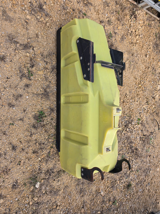8 John Deere 3 bushel vacuum seed boxes