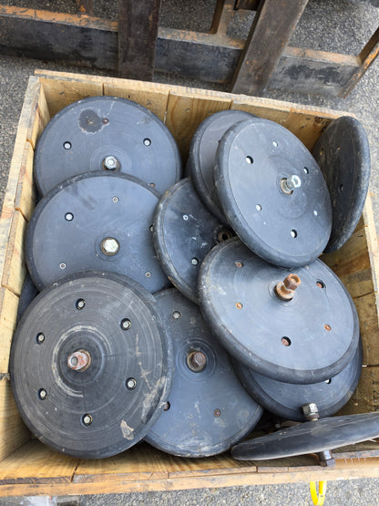 Used Closing wheels and hardware