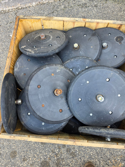 Used Closing wheels and hardware