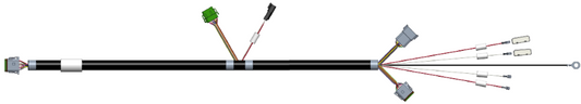Ag Leader 4007021-5  L2 Hagie MY10-13 10 Section Tee Cable (5 FT)