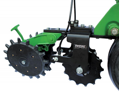 2x2 planter fertilizer openers for sale Yetter 2968 Row-Unit Mount In-Between Dual Wheel Fertilizer Opener