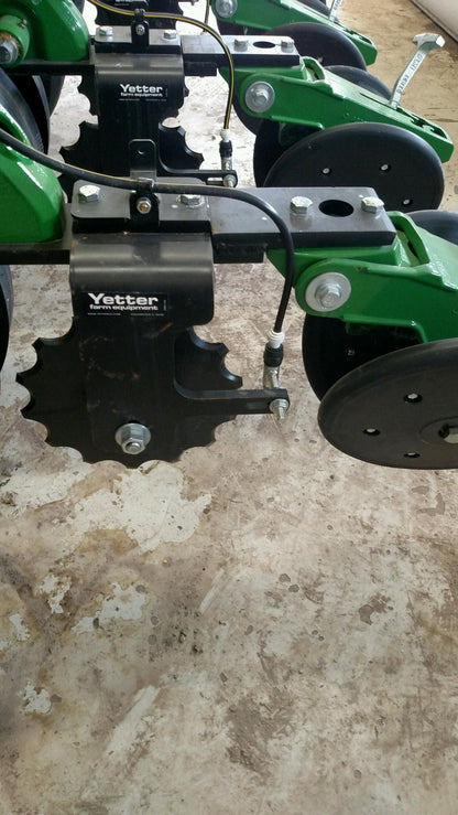2x2x2 planter fertilizer Yetter 2968 Row-Unit Mount In-Between Dual Wheel Fertilizer Opener